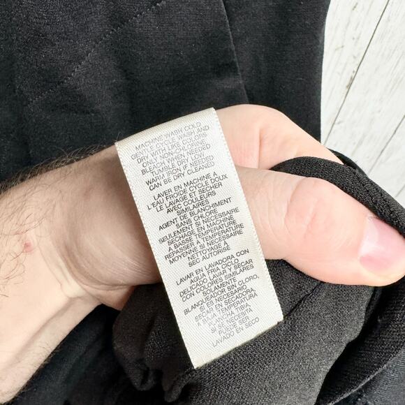 Michael Kors Dress Women Sz S/P Sleeveless Mini Black A Line Round Neck - Picture 4 of 5